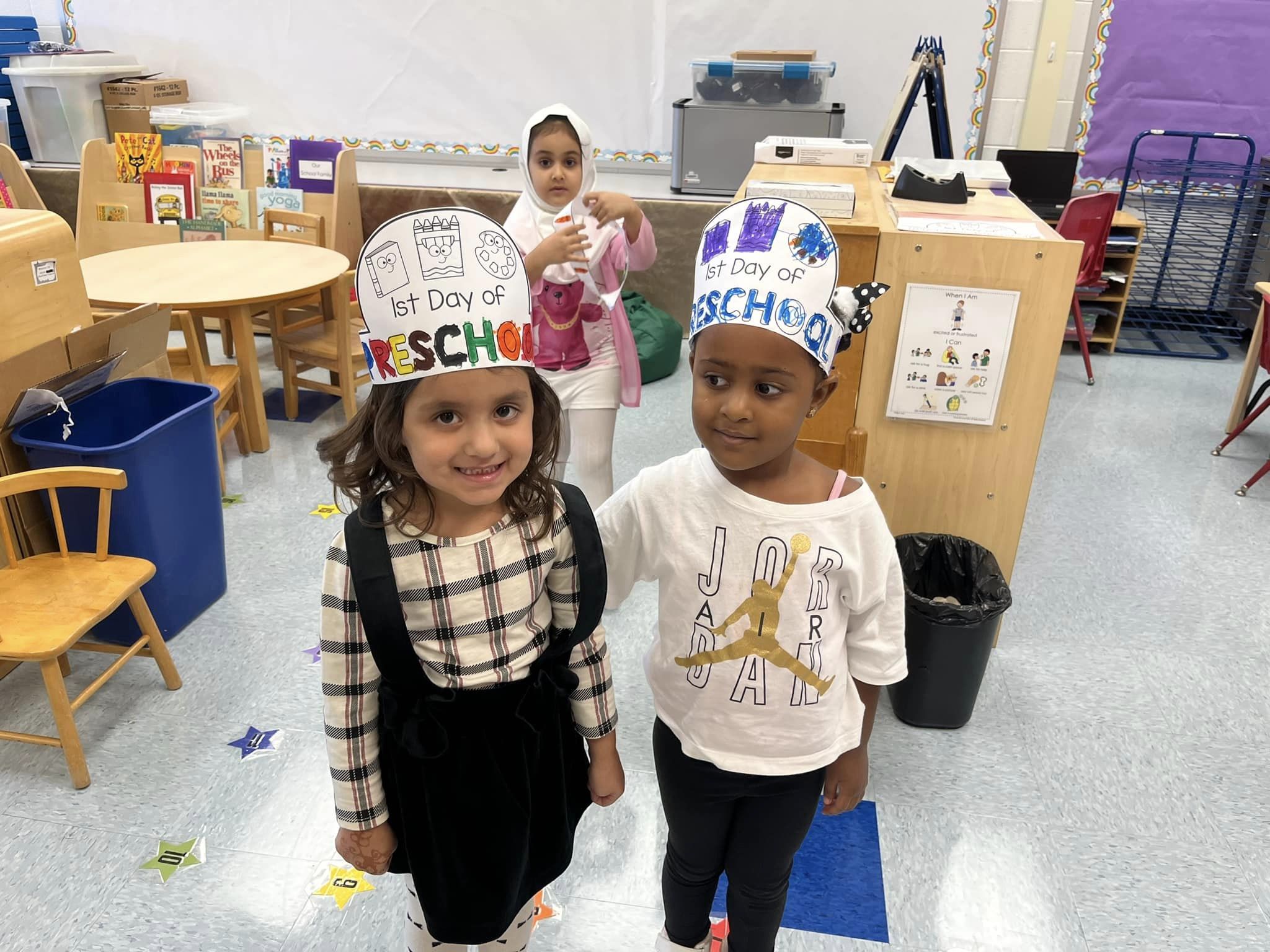 Pre-K with hats