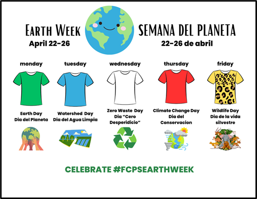 Earth Week Schedule