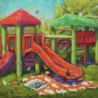 playground painting